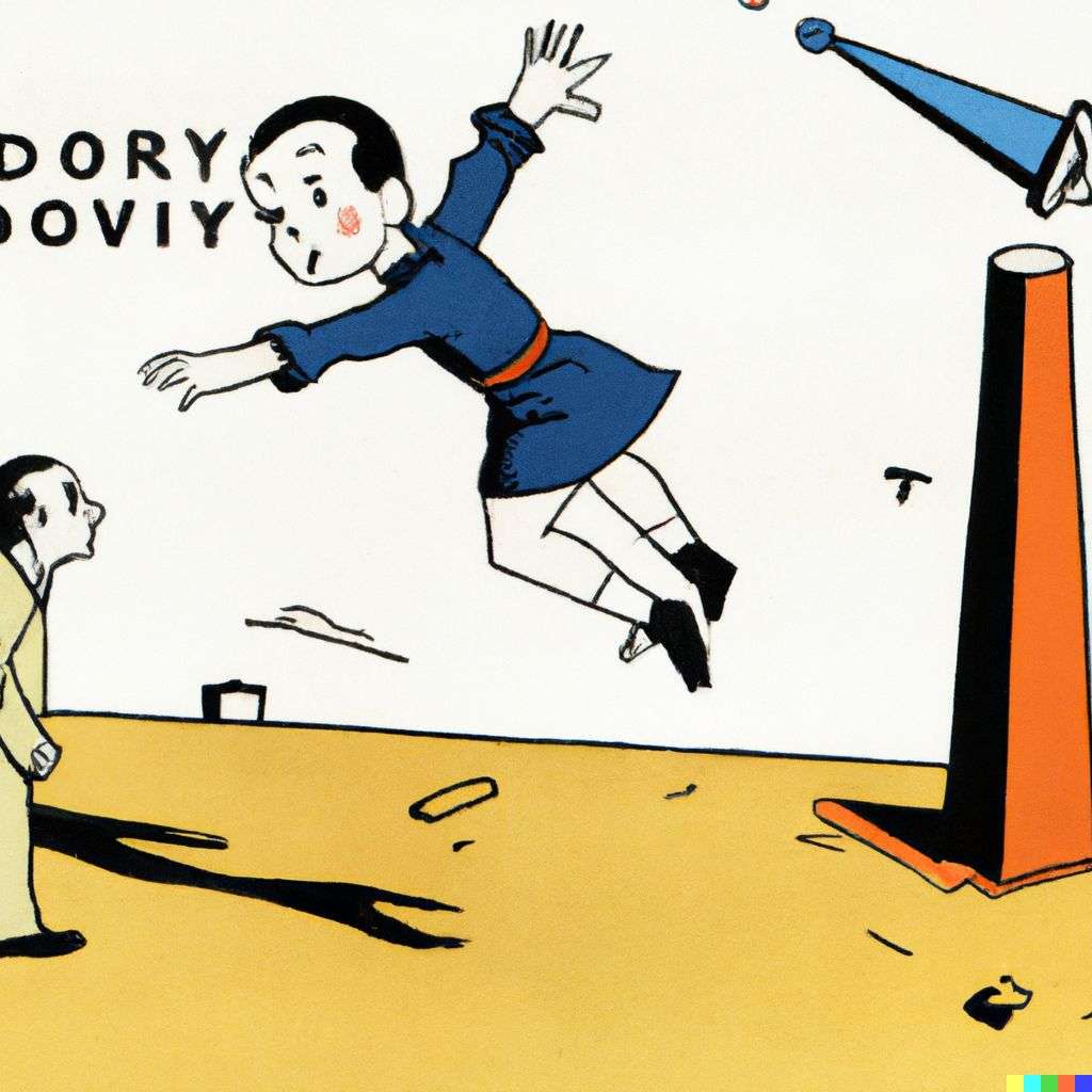 the discovery of gravity, cartoon by Osamu Tezuka